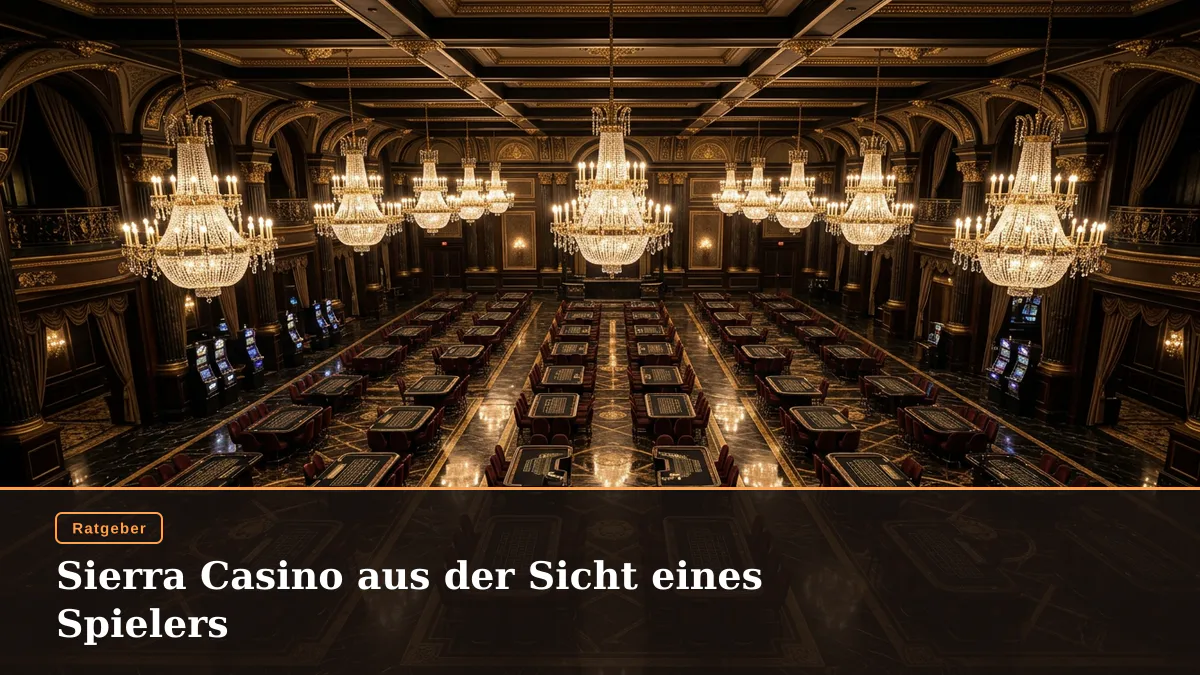 Sierra Casino aus der Sicht eines Spielers