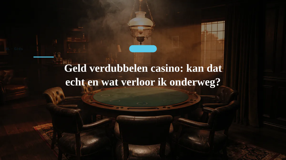 Geld verdubbelen casino: kan dat echt en wat verloor ik onderweg?