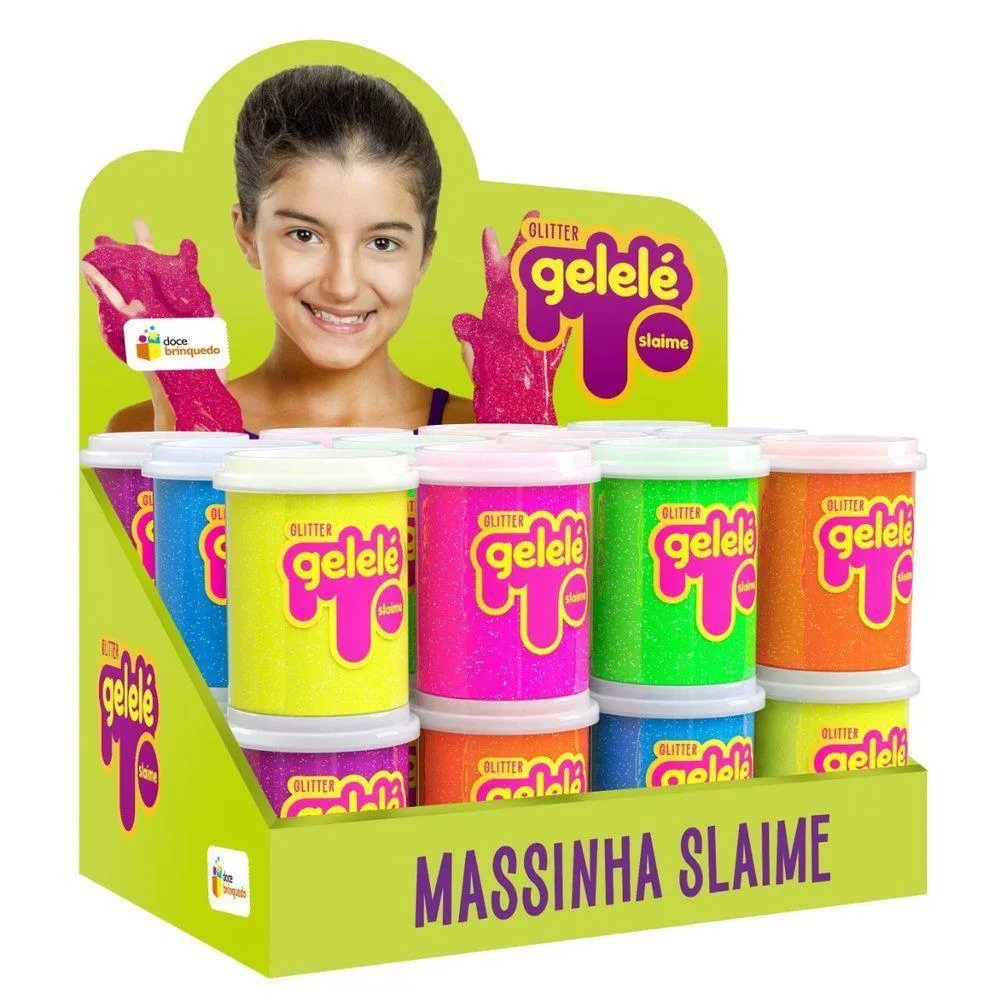JOAOEMARIACASADEDOCESEFESTAS - Jm Gelele Slime Tradicional Pt 152g