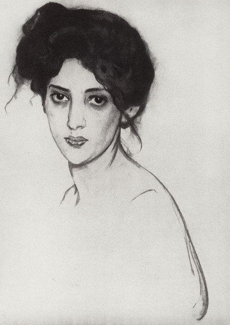 Портрет И Ю Грюнберг 1910