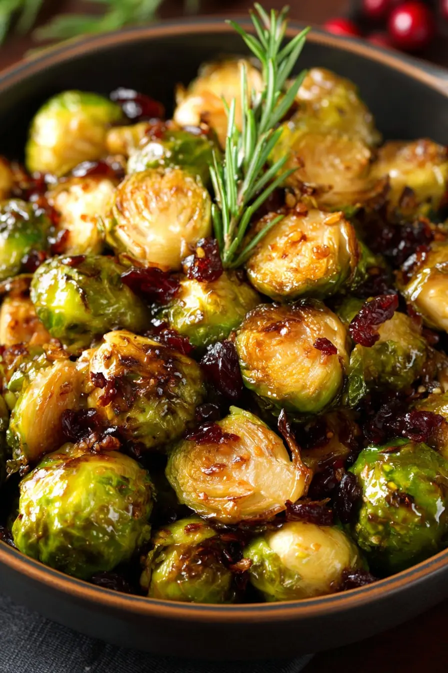 How to Make Maple Glazed Brussels Sprouts