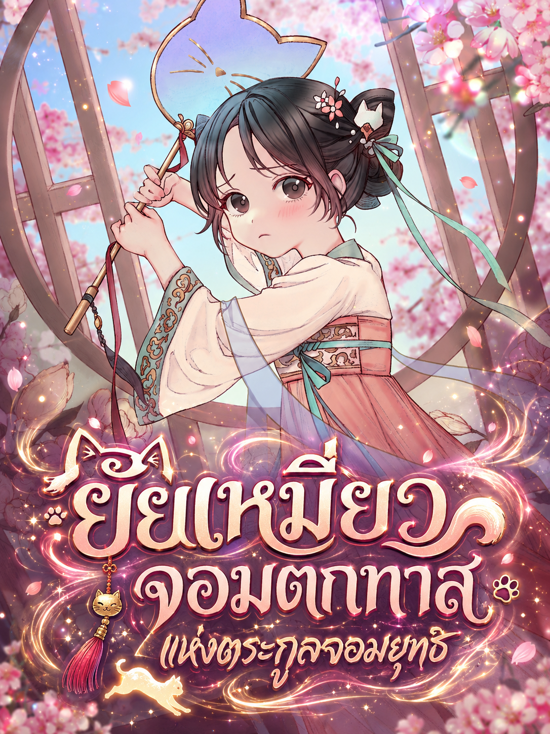 นิยายแปล A Baby Cat Who Commands the Dog Clan ยัยเหมียวจอมตกทาสแห่งตระกูลจอมยุทธ์