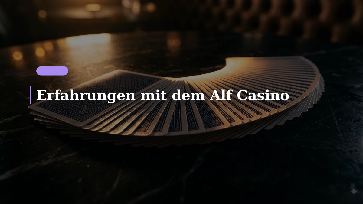 Erfahrungen mit dem Alf Casino