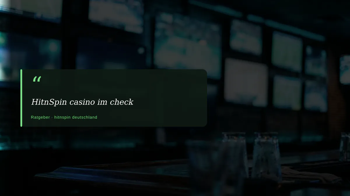 HitnSpin casino im check