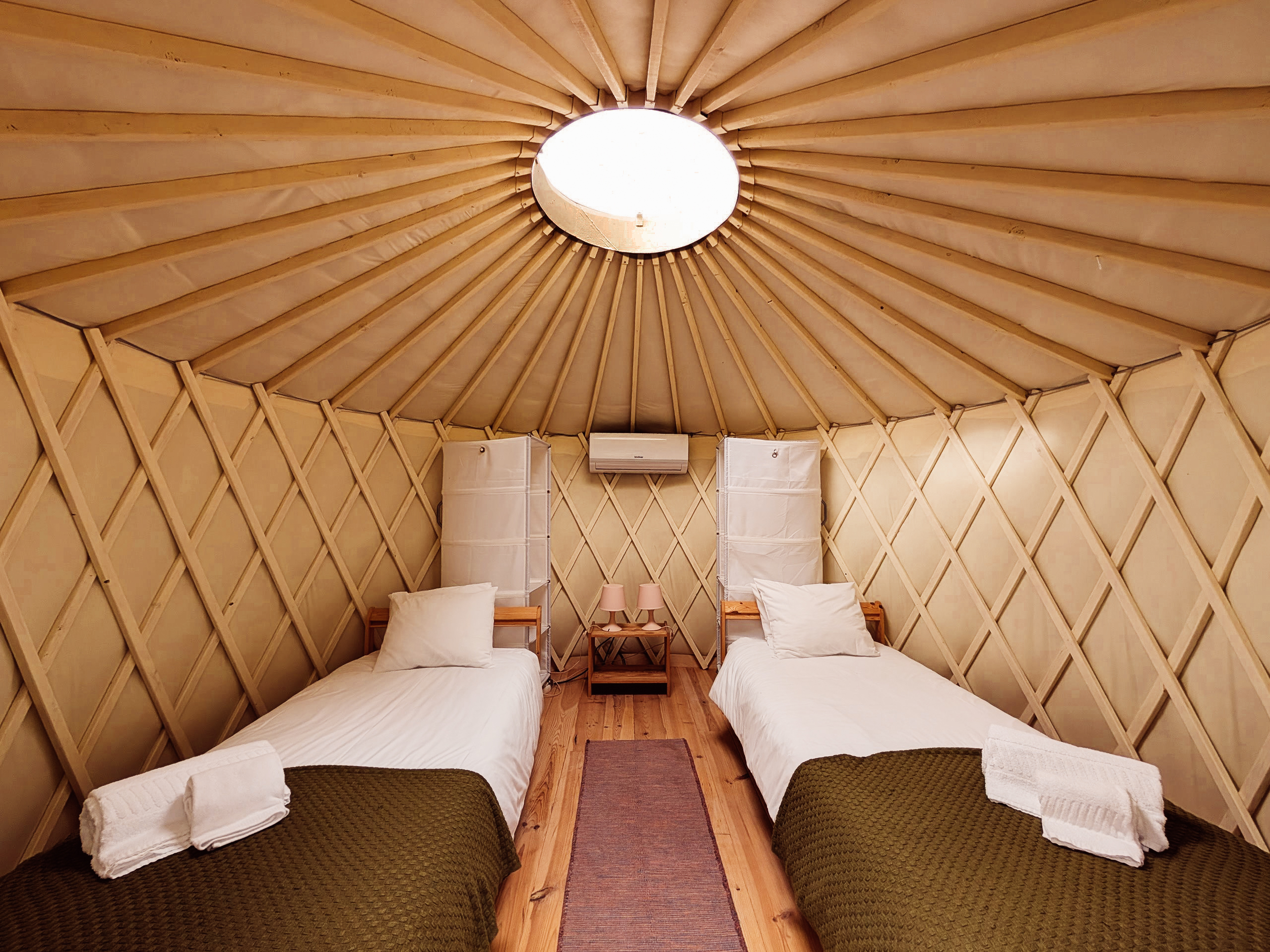 Alojamento em yurt