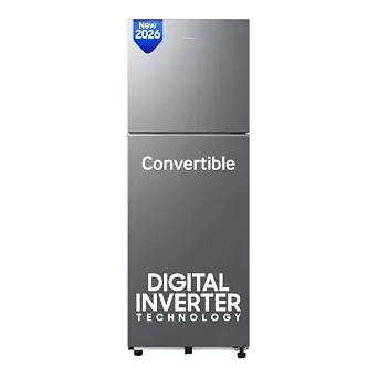 Samsung 256L Frost Free Double Door Convertible refrigerator