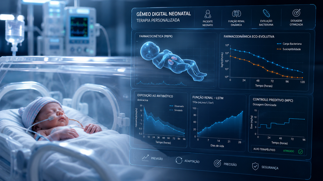 Gêmeos Digitais: Uma Nova Fronteira para a Dosagem Precisa de Aminoglicosídeos em Neonatos