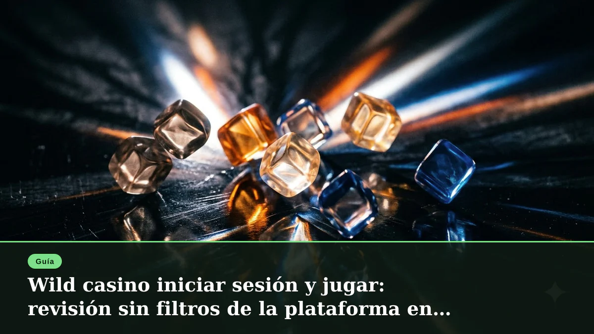 Wild casino iniciar sesión y jugar: revisión sin filtros de la plataforma en España