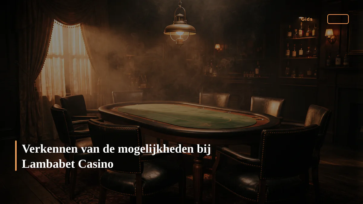 Verkennen van de mogelijkheden bij Lambabet Casino