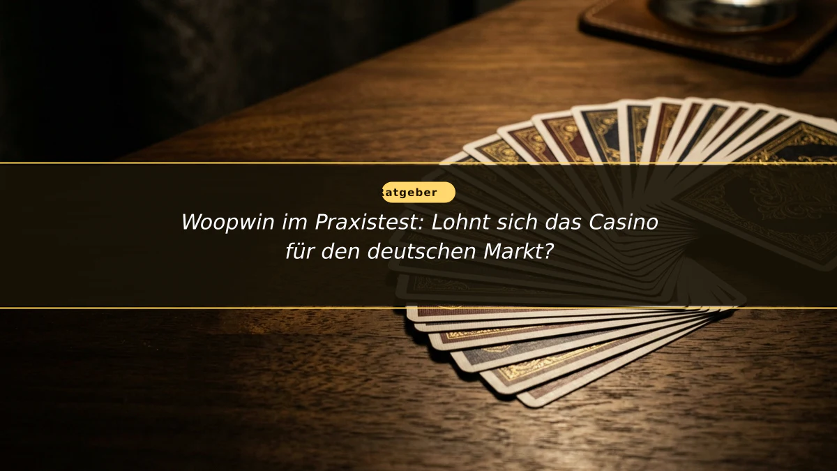 Woopwin im Praxistest: Lohnt sich das Casino für den deutschen Markt?