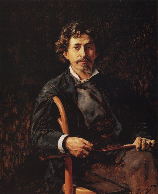 Портрет художника Ильи Ефимовича Репина 1879