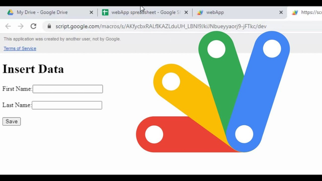 Deploying a Google Apps Script web app