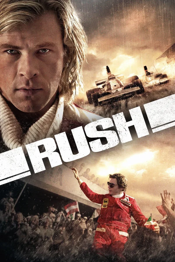 Rush 2013 movie poster