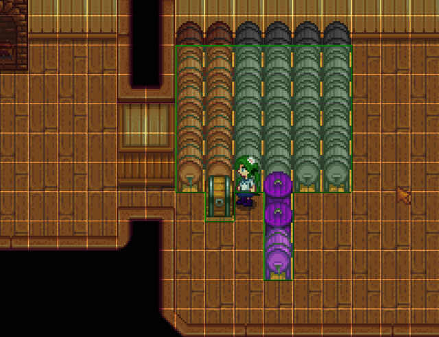 tried to create a new group with kegs that never touched any of those groups. I added a chest and 998 vegetables in it. The kegs didnt work. I added the iridium jars and iridium keg that was once worked, now doesnt work