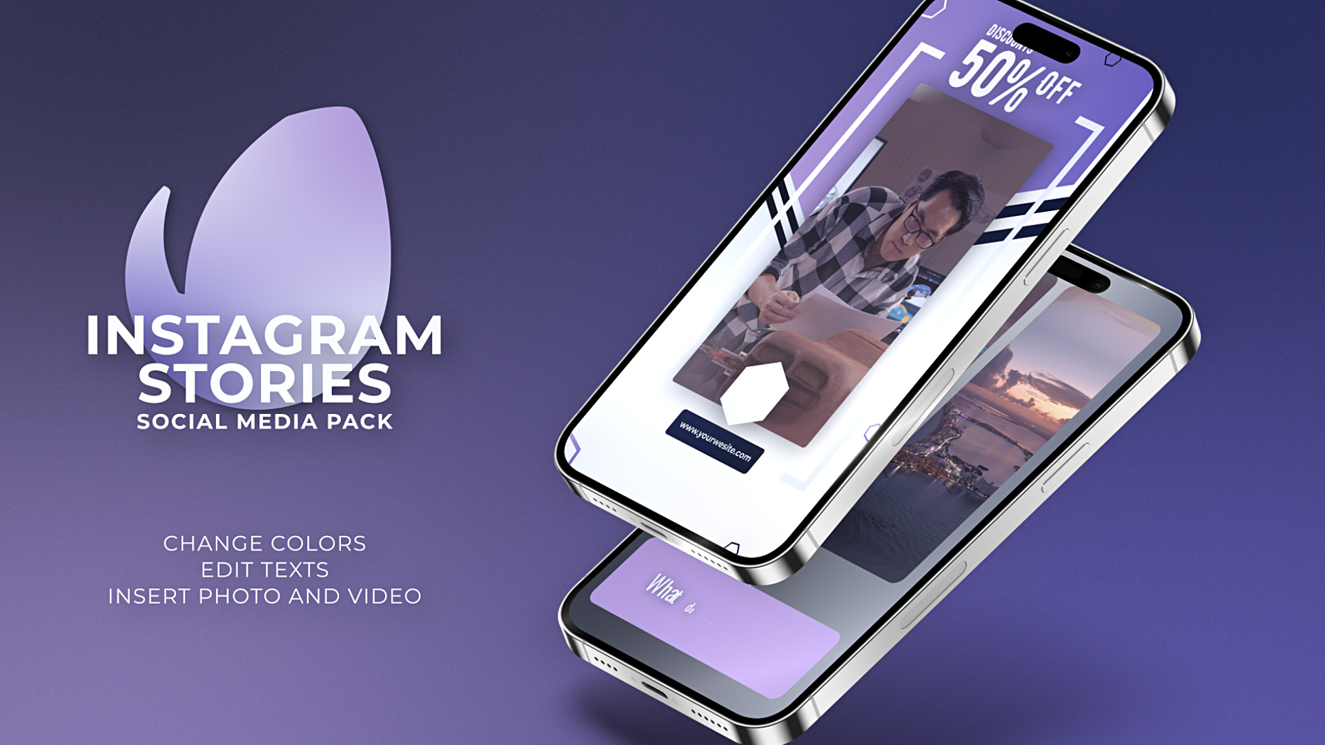 Vertical Istagram Reel Violet Vertical Istagram Reel Violet