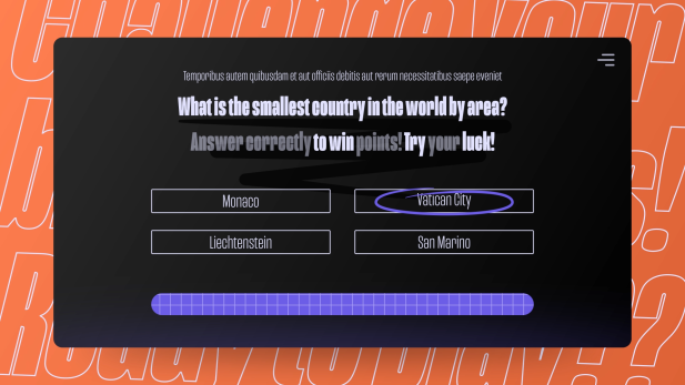 Stylish Quiz Design