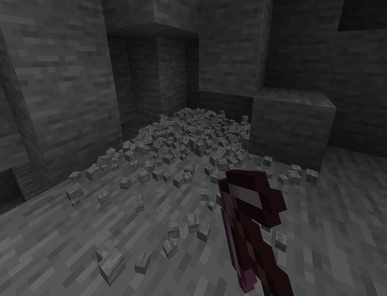 Mining stone