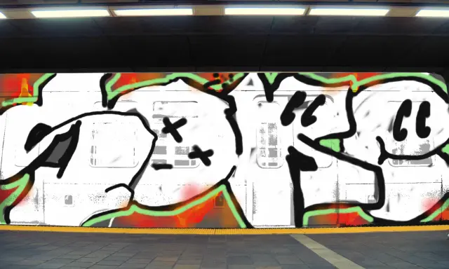 Graffiti artwork by Sore95
