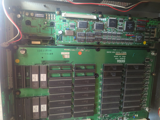 Sega Rally 2 PCB