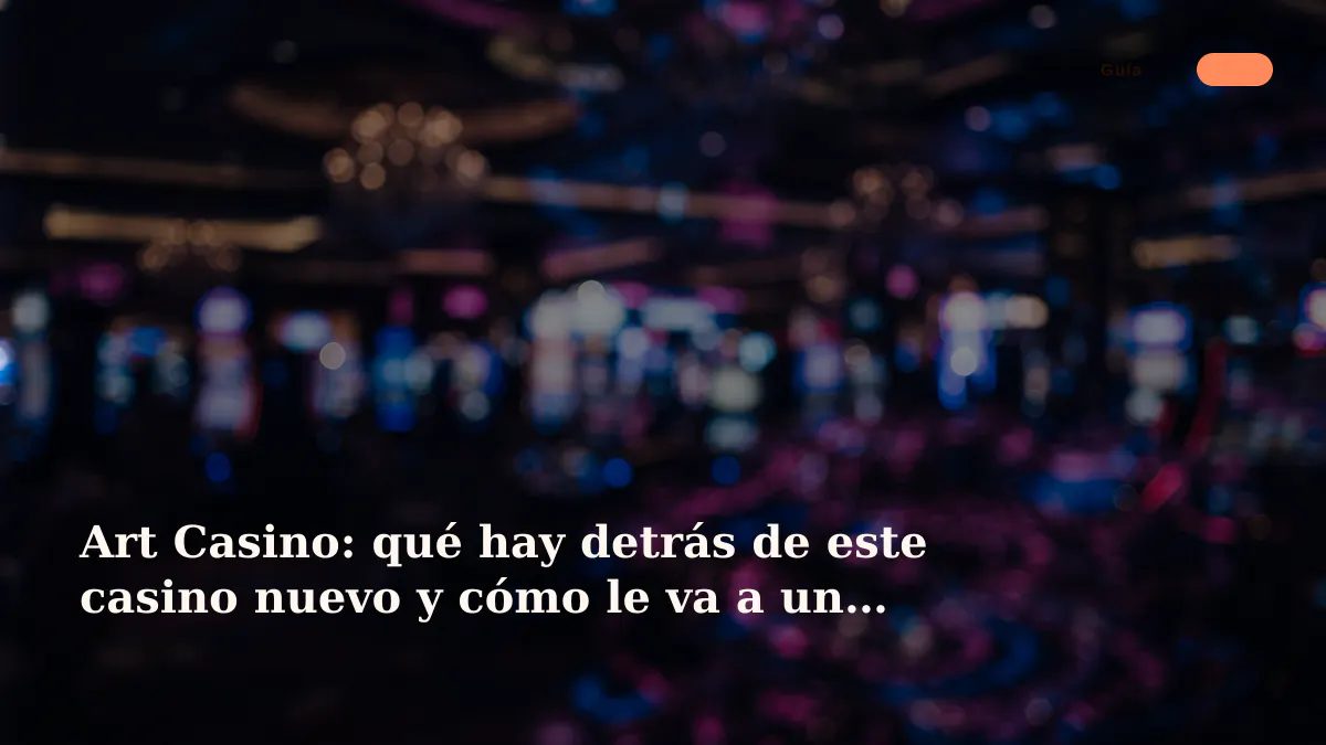 Art Casino: qué hay detrás de este casino nuevo y cómo le va a un jugador español