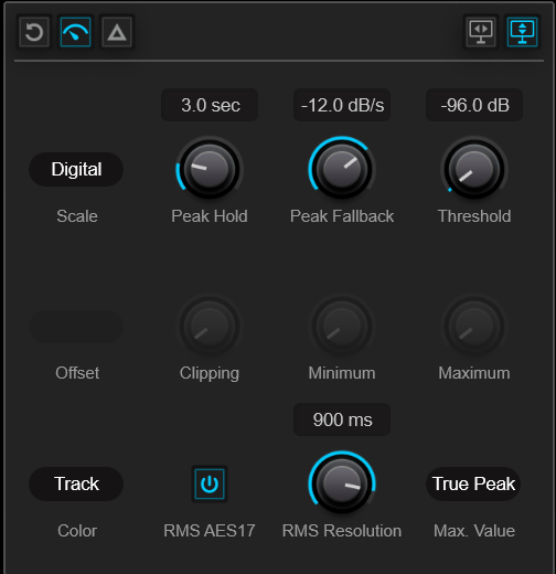 True Peak Settings