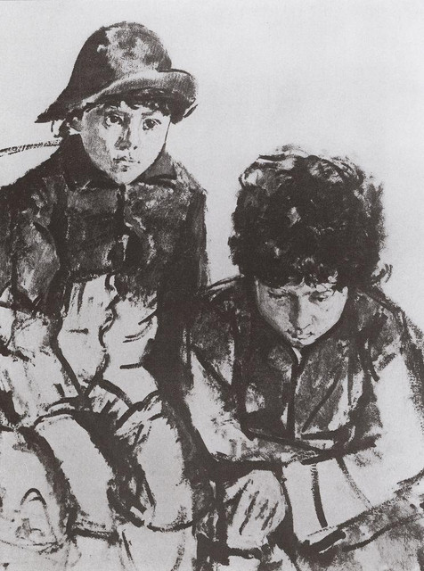 Дети Серова Юра и Саша 1902 1904
