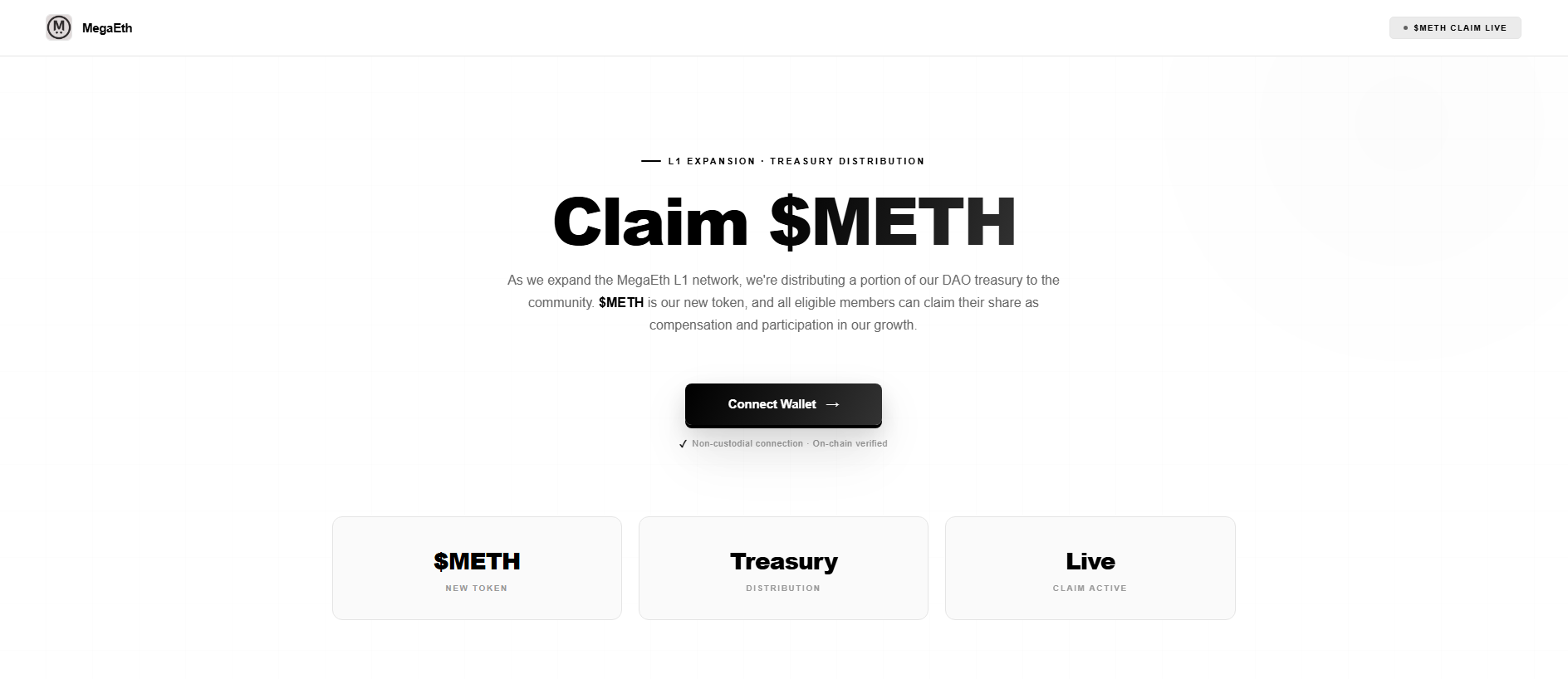 Stored capture of megaethchain.live