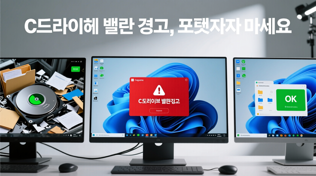 윈도우 11 C드라이브 용량 부족 해결법: 포맷 없이 안전하게 공간 확보하는 2026 실전 가이드