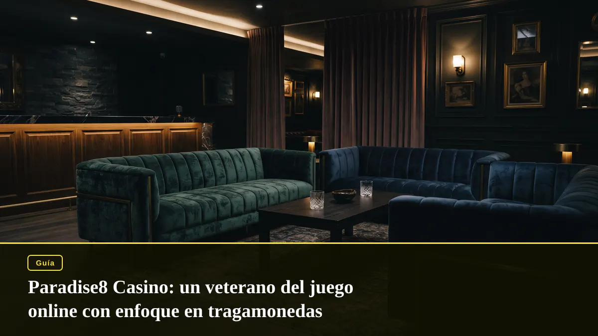 Paradise8 Casino: un veterano del juego online con enfoque en tragamonedas
