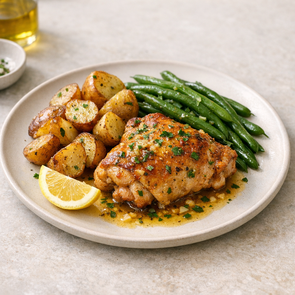 one pan lemon garlic chicken tips and variations