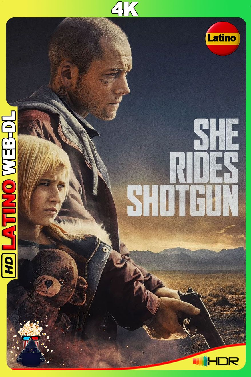 She Rides Shotgun (2025) [2160p] WEB-DL 4K HDR [Latino-Castellano-Inglés]