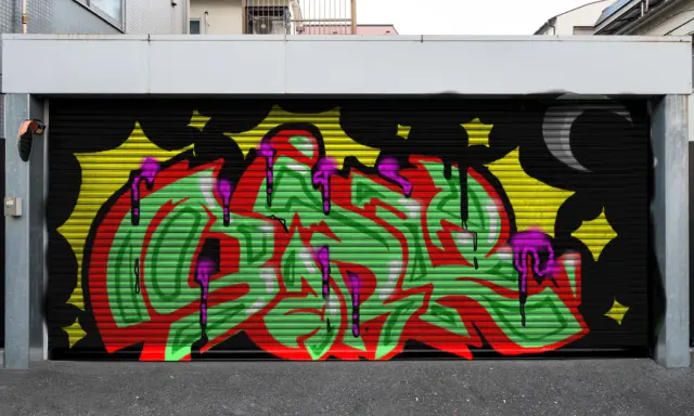Graffiti artwork by Sark