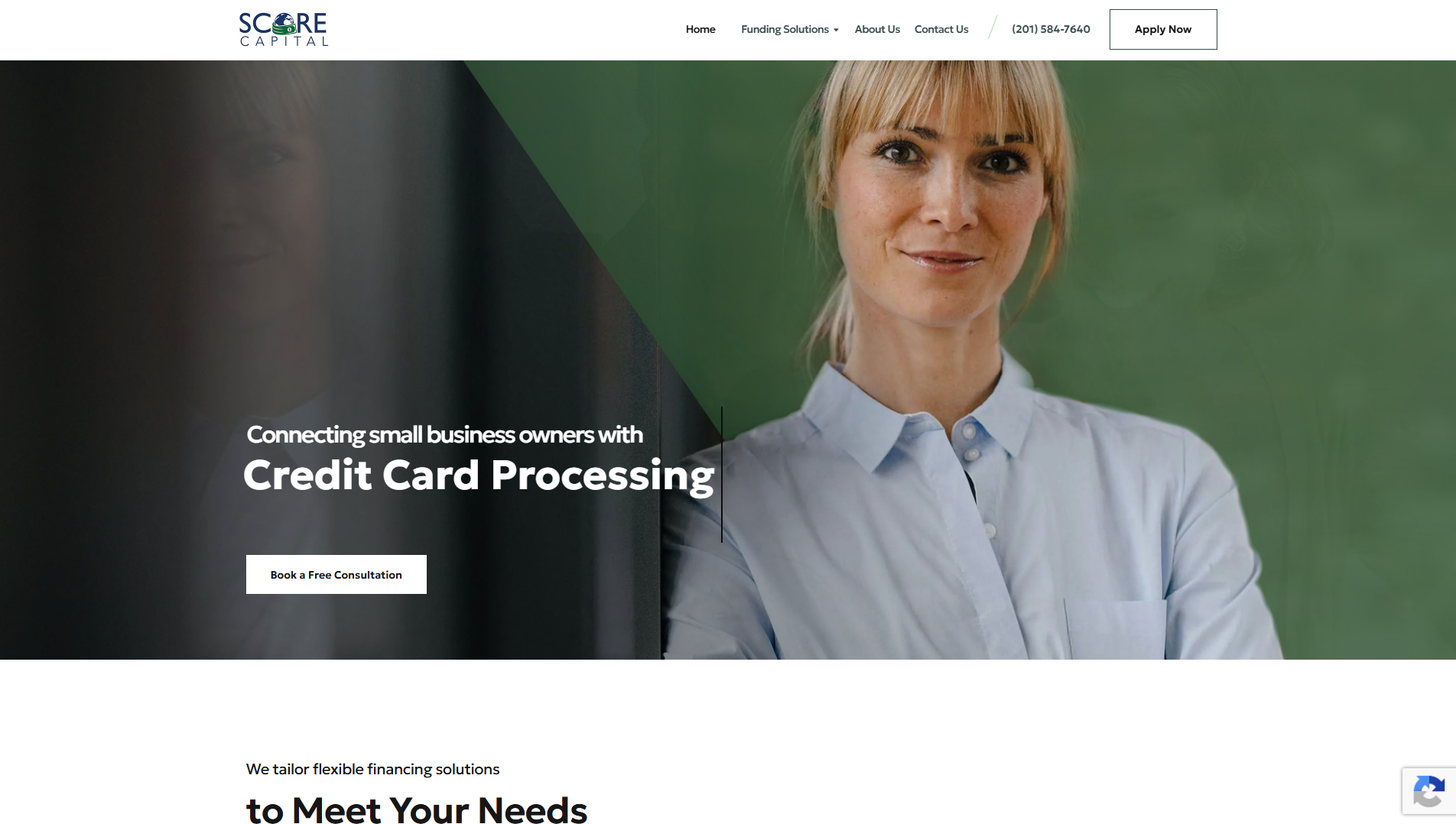 Screenshot of scorecapapp.com