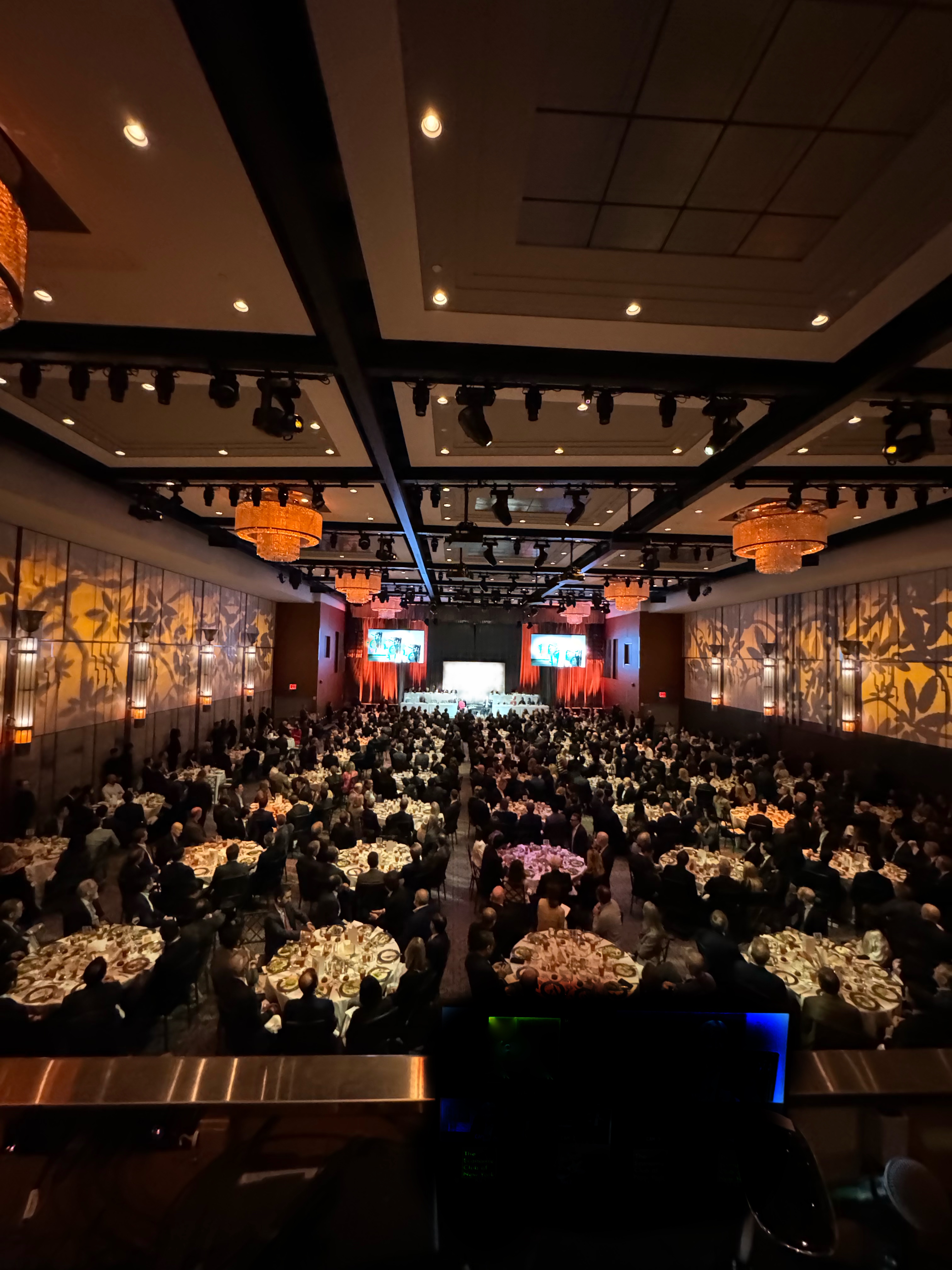 Large-scale corporate event