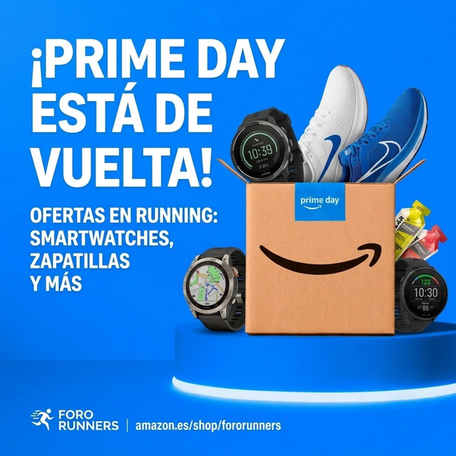 Amazon Prime Day 2026 en Foro Runners: Las Mejores Ofertas en Smartwatches, Zapatillas y Tecnología Running