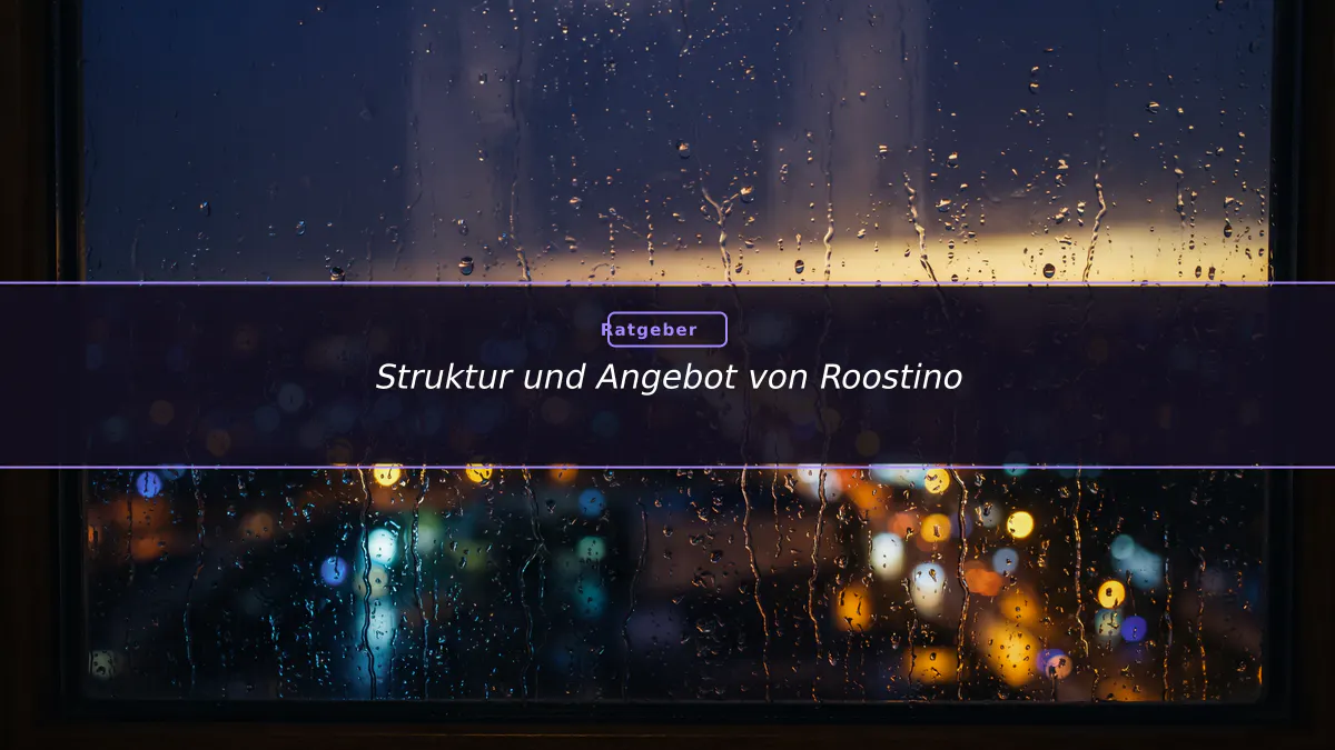 Struktur und Angebot von Roostino