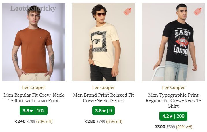 Ajio Lee Cooper Offer Image