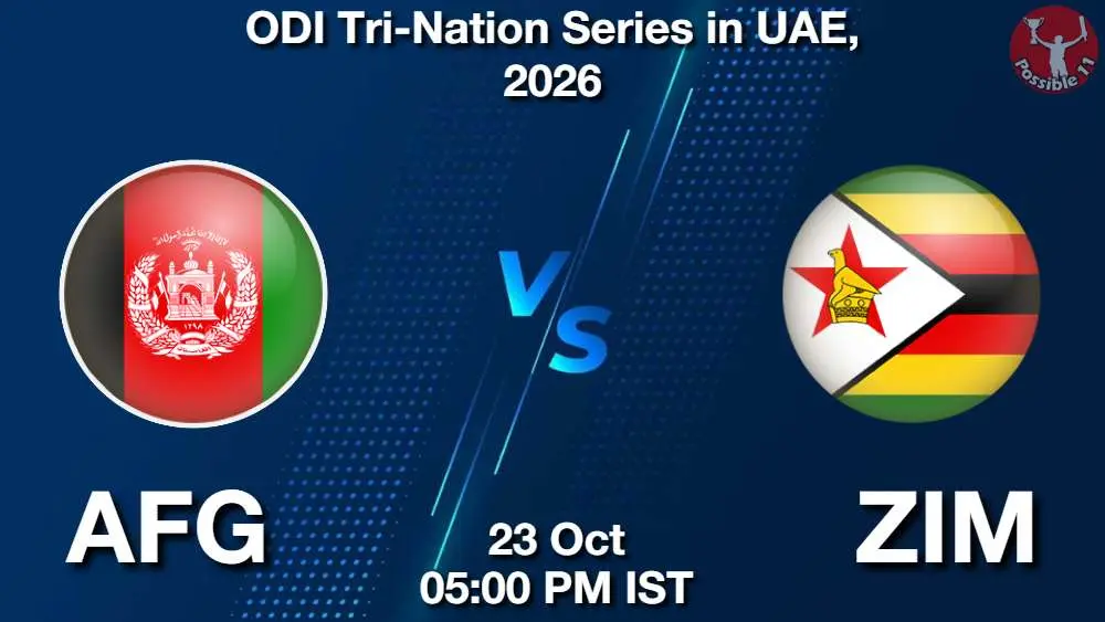 AFG vs ZIM