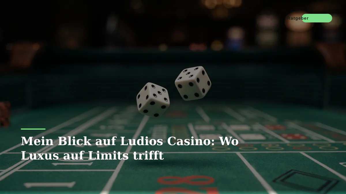 Mein Blick auf Ludios Casino: Wo Luxus auf Limits trifft