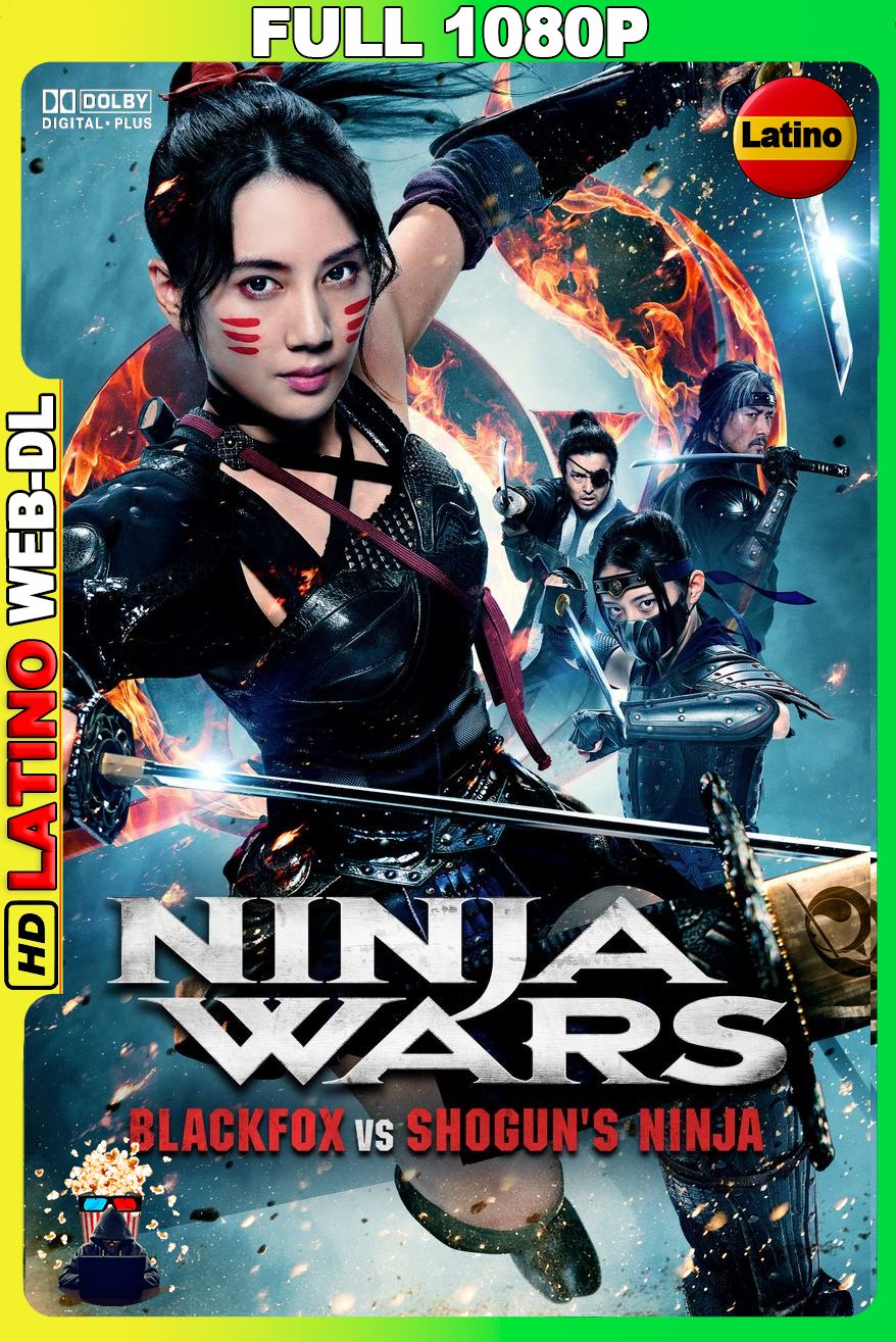 Ninja Wars: BlackFox vs Shogun’s Ninja (2026) [Full 1080p] WEB-DL [Latino-Inglés-Japonés]