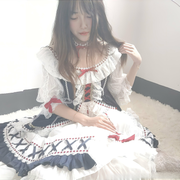 白雪姬配色洛丽塔 (7)