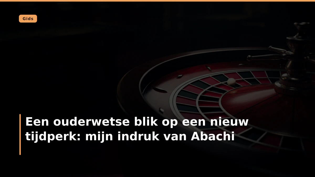 Een ouderwetse blik op een nieuw tijdperk: mijn indruk van Abachi