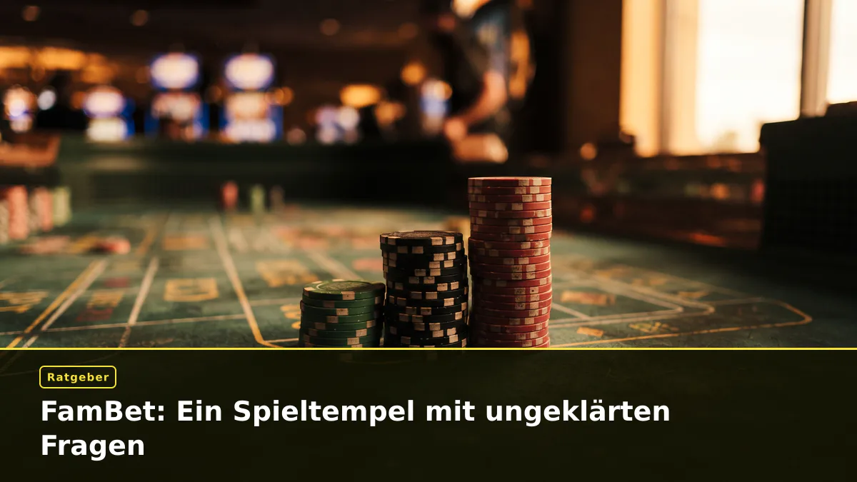 FamBet: Ein Spieltempel mit ungeklärten Fragen