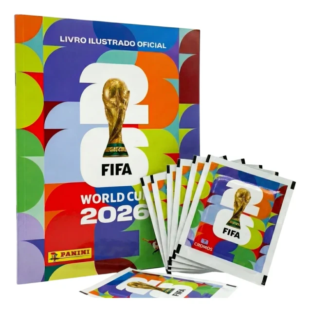 Capa do Álbum Copa 2026 em PDF