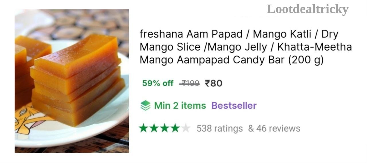 Aam Papad 200g – Just ₹80 | Loot Lo Aam Papad 200g – Just ₹80 | Loot Lo