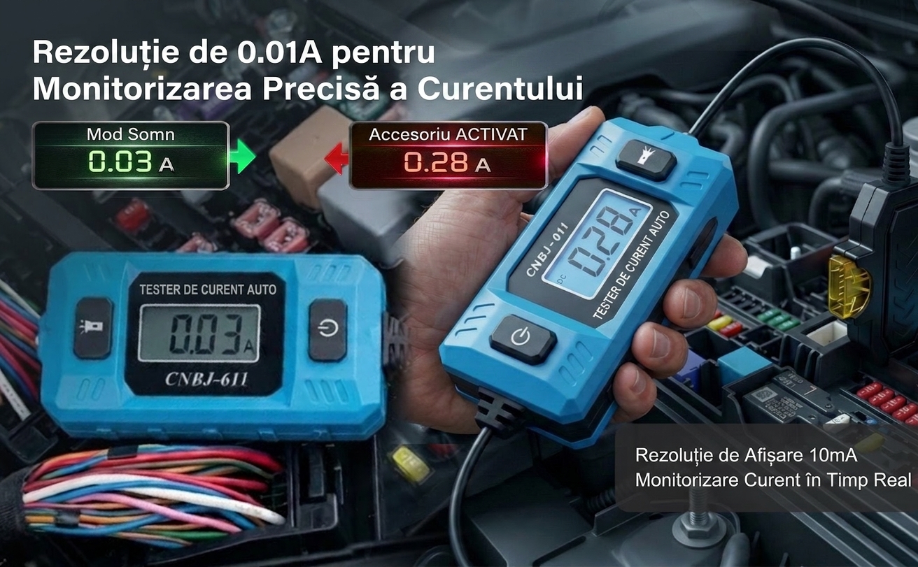 Тестер за автомобилни предпазители XPQKDC - Измервания 20A