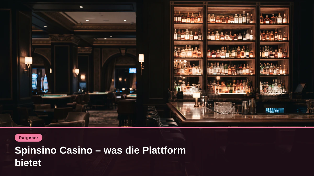 Spinsino Casino – was die Plattform bietet