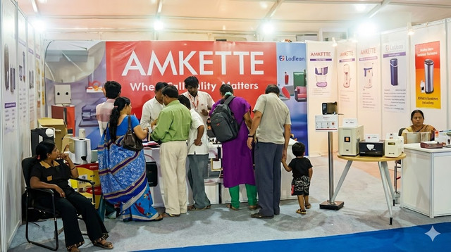 AMKETTE pavilion at ICE Mega Expo