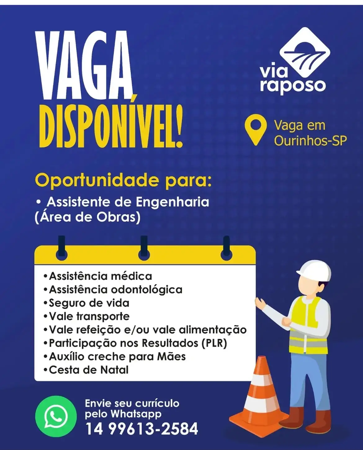 Vaga Para Assist De Engenharia