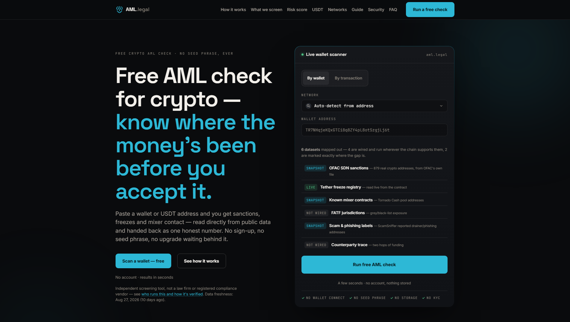 Stored capture of aml.legal